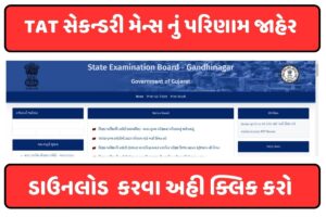 TAT Secondary Main Result 2023