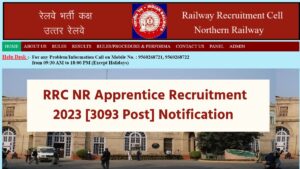 RRC NR Apprentice Recruitment 2023
