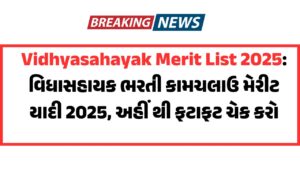 Vidhyasahayak Merit List 2025