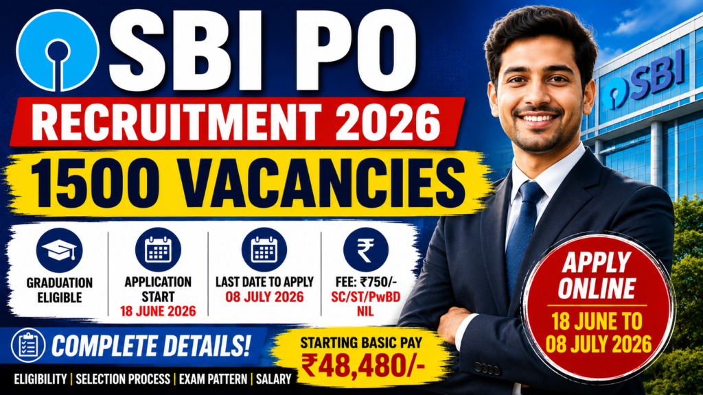 SBI PO Recruitment 2026
