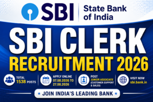 SBI Clerk Recruitment 2026